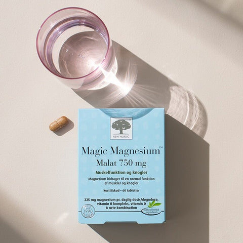 New Nordic Magic Magnesium Malat 60tab - Kinsarvik NaturkostMagnesiumNew nordic5021807008162helsekost