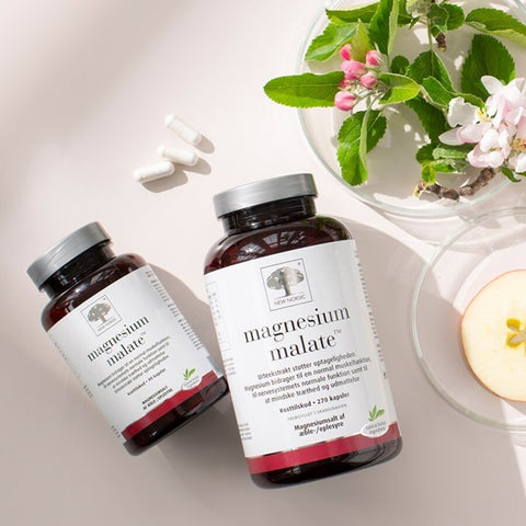 New Nordic magnesium malate 270 kapsler - Kinsarvik NaturkostMagnesiumNew nordic5021807450329helsekost