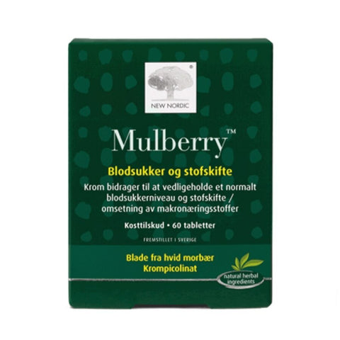 New Nordic Mulberry 60 tab - Kinsarvik NaturkostUrterNew nordicHG5021807457601helsekost