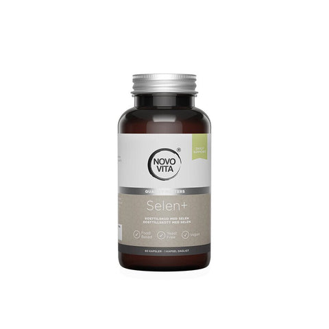 Novo Vita Selen+ 60 kap - Kinsarvik NaturkostSelenNovo vita7300422701282helsekost