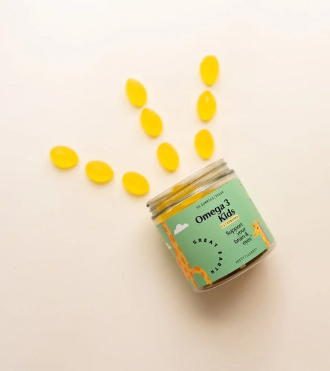 Great Earth omega 3 kids gummies 60 stk - Kinsarvik NaturkostOmega 3 & fettsyrerOrganic shop7350031364675helsekost