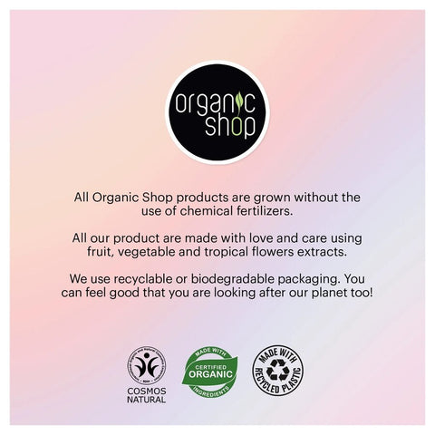 Organic Shop body scrub raspberry 250 ml - Kinsarvik NaturkostKroppsskrubbOrganic shop4744183012639helsekost