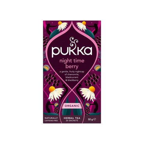 Pukka night time berry 20 poser - Kinsarvik NaturkostUrtetePukka5060519146229#helsekost#