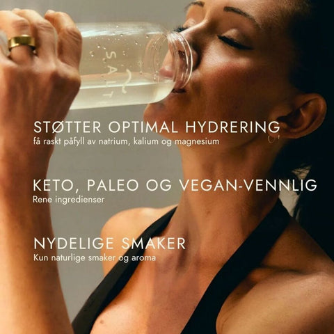 Salte elektrolytter sitron 30 poser - Kinsarvik NaturkostElektrolytterSalte7350159940027helsekost