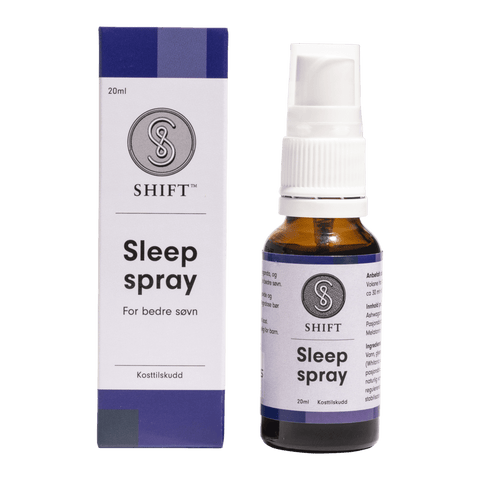 SHIFT sleep spray 20 ml - Kinsarvik NaturkostBeroligende & søvnShift7042760009353#helsekost#