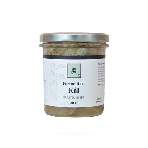 Siw Raw fermentert økologisk kål med eple 350 ml - Kinsarvik NaturkostSurkålSiw raw7090057050045helsekost