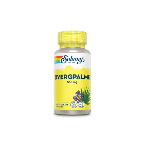 Solaray dvergpalme 555 mg 100 kapsler - Kinsarvik NaturkostUrinveierSolaray7058990780603helsekost