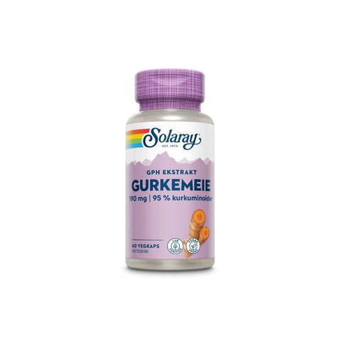 Solaray Gph Gurkemeie 60 kpsl - Kinsarvik NaturkostUrterSolaray7058990870960helsekost