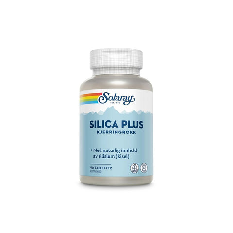 Solaray silica plus 90 tabletter - Kinsarvik NaturkostHud, hår & neglerSolaray7058990411538helsekost