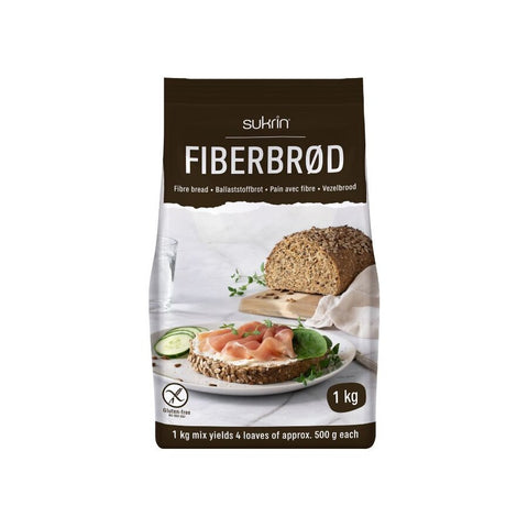 Sukrin Fiberbrød 1 kg - Kinsarvik NaturkostBakemiksSukrin709001740623helsekost