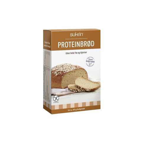 Sukrin Proteinbrød 224 g - Kinsarvik NaturkostBakemiksSukrin7090017540722helsekost