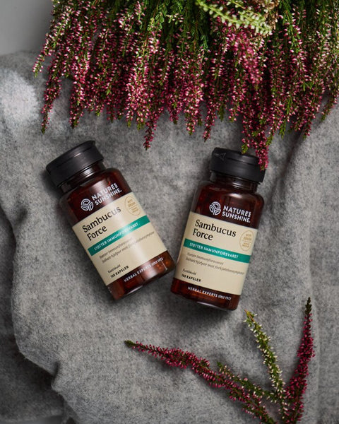 Nature's Sunshine sambucus force 100 kaps - Kinsarvik NaturkostImmunforsvarSunshine7029120008683helsekost