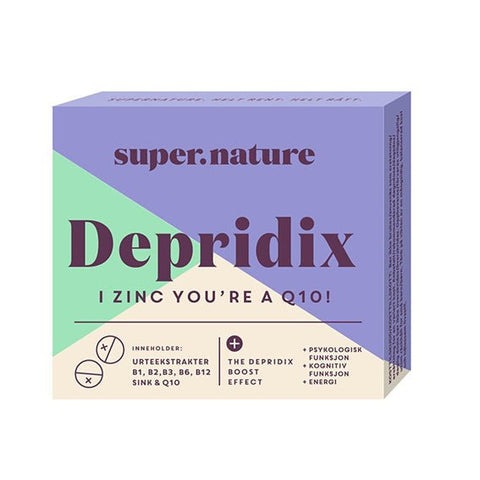 Supernature Depridix Blister 48 tab - Kinsarvik NaturkostUrterSupernature7070436000083#helsekost#