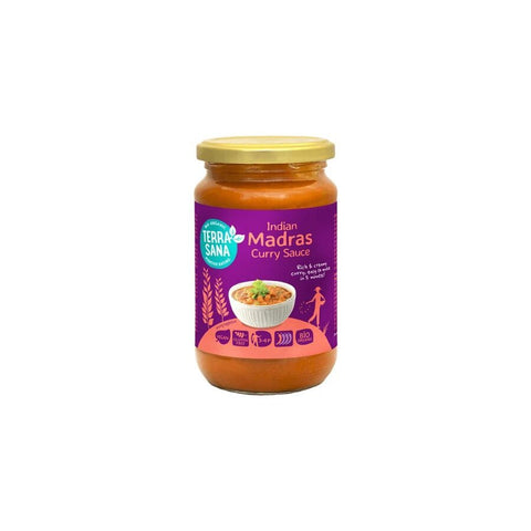 TerraSana Indian madras curry sauce 350 g - Kinsarvik NaturkostJapansk matTerrasana8713576002829helsekost