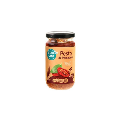 TerraSana pesto di pomodori 180 g - Kinsarvik NaturkostSauser & pasteTerrasana8713576191134helsekost