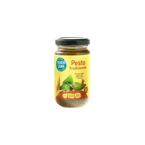 TerraSana pesto tradizionale 180 g - Kinsarvik NaturkostSauser & pasteTerrasana8713576191073helsekost