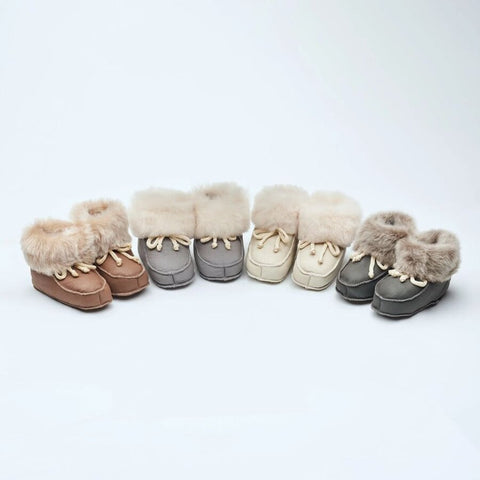 Ull Norge saueskinntøfler baby str 22/23 18 - 24 mnd off white - Kinsarvik NaturkostTøflerUll norgeull10711helsekost