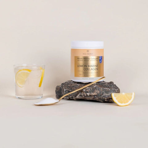 Vild Nord Lemon Marine Collagen 170 g - Kinsarvik NaturkostHud, hår & neglerVild nord5714662002559helsekost