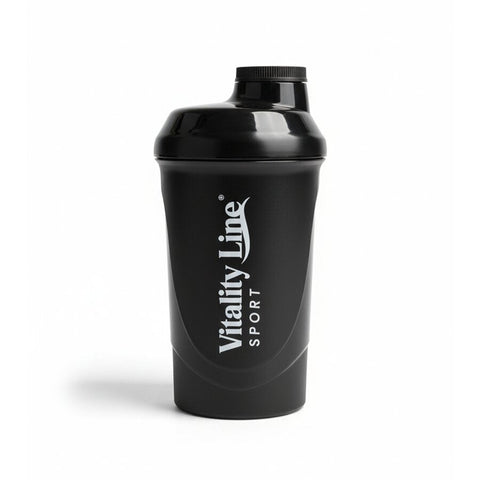 Vitality Line Sport svart risteflaske 600 ml - Kinsarvik NaturkostFlasker & risteflaskerVitality lineKJ10589helsekost
