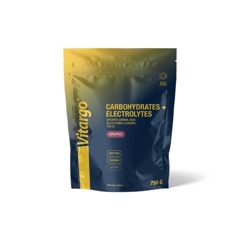 Vitargo carbohydrates + electrolytes grapes 750g - Kinsarvik NaturkostTreningVitargo7330814005216helsekost