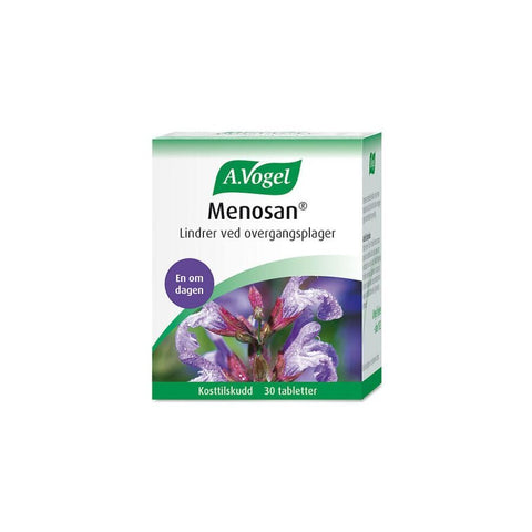 Vogel menosan 30 tab - Kinsarvik NaturkostLivssykluserVogel7610313390274helsekost