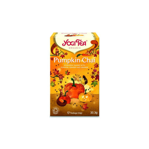 Yogi Pumpkin Chai Tea 17 poser - Kinsarvik NaturkostYogi teaYogi tea4012824405455helsekost
