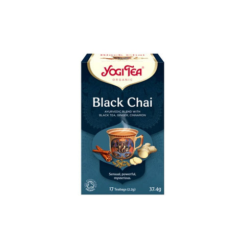 Yogi Tea black chai 17 poser - Kinsarvik NaturkostYogi teaYogi tea4012824500624helsekost