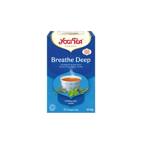 Yogi Tea breathe deep 17 poser - Kinsarvik NaturkostYogi teaYogi tea4012824528338helsekost