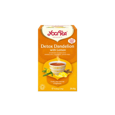 Yogi Tea detox with lemon 17 poser - Kinsarvik NaturkostYogi teaYogi tea4012824529540helsekost