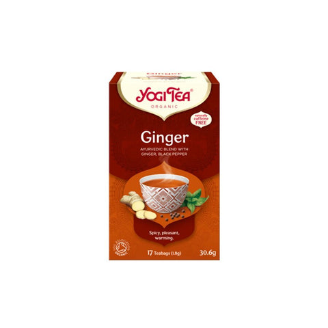 Yogi Tea ginger 17 poser - Kinsarvik NaturkostYogi teaYogi tea4012824529519helsekost