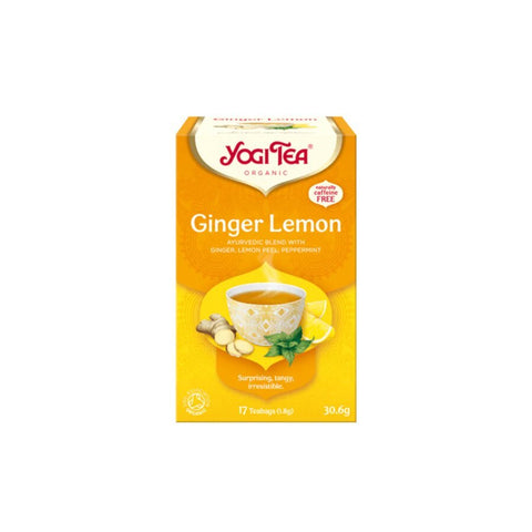 Yogi Tea ginger lemon 17 poser - Kinsarvik NaturkostYogi teaYogi tea4012824528604helsekost