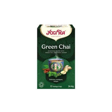 Yogi Tea green chai 17 poser - Kinsarvik NaturkostYogi teaYogi tea4012824500723helsekost