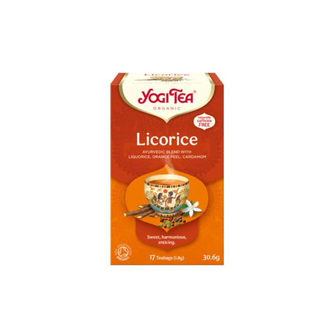 Yogi Tea licorice 17 poser - Kinsarvik NaturkostYogi teaYogi tea4012824400207helsekost