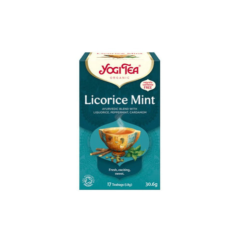 Yogi Tea licorice mint 17 poser - Kinsarvik NaturkostYogi teaYogi tea4012824529458helsekost