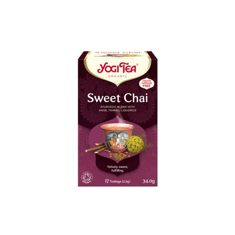 Yogi Tea sweet chai 17 poser - Kinsarvik NaturkostYogi teaYogi tea4012824500822helsekost