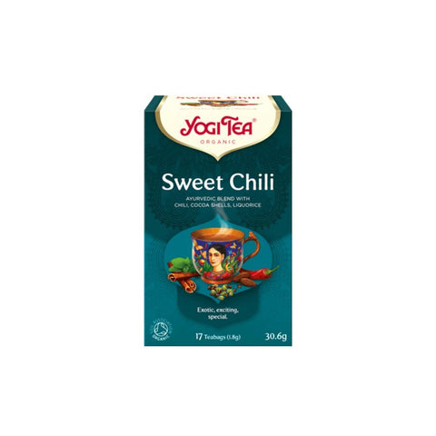 Yogi Tea sweet chili 17 poser - Kinsarvik NaturkostYogi teaYogi tea4012824400290helsekost
