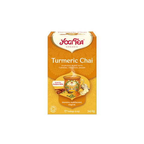 Yogi Tea turmeric chai 17 poser - Kinsarvik NaturkostYogi teaYogi tea4012824404137helsekost