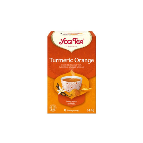 Yogi Tea turmeric orange 17 poser - Kinsarvik NaturkostYogi teaYogi tea4012824404526helsekost