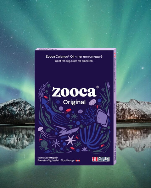 Zooca Orginal 60 kapsler - Kinsarvik NaturkostOmega 3 & fettsyrerZooca7090045680025helsekost