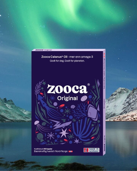 Zooca Orginal 60 kapsler - Kinsarvik NaturkostOmega 3 & fettsyrerZooca7090045680025helsekost