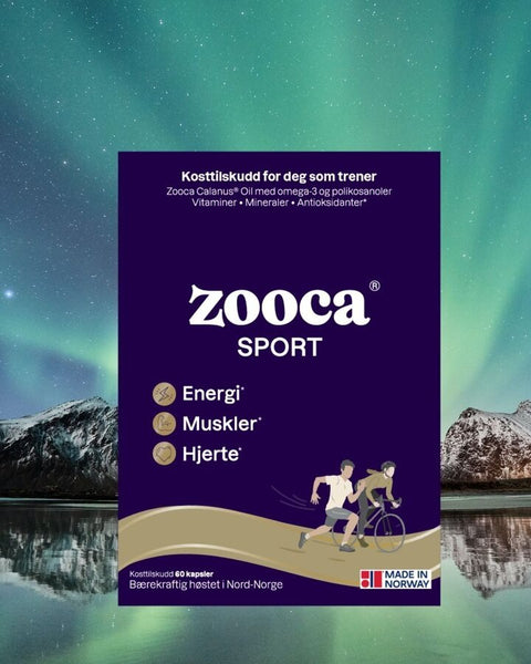 Zooca Sport 60 Kapsler - Kinsarvik NaturkostOmega 3 & fettsyrerZooca7073232000066helsekost