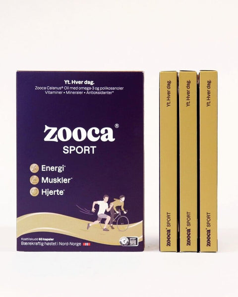 Zooca Sport 60 Kapsler - Kinsarvik NaturkostOmega 3 & fettsyrerZooca7073232000066helsekost