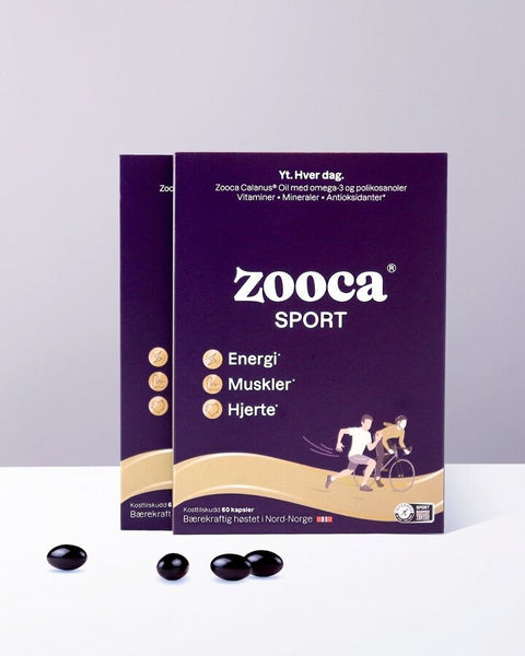 Zooca Sport 60 Kapsler - Kinsarvik NaturkostOmega 3 & fettsyrerZooca7073232000066helsekost