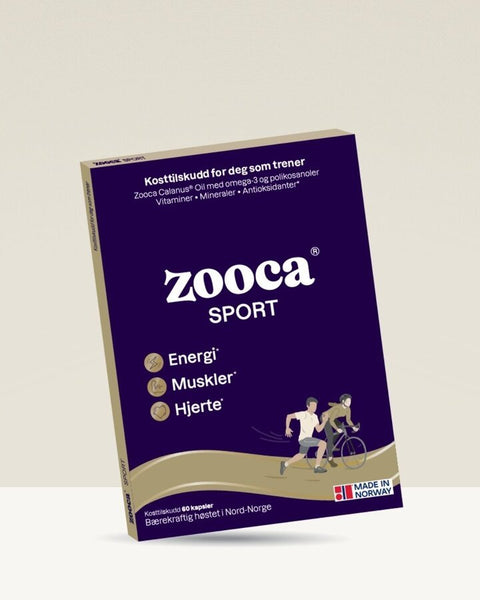 Zooca Sport 60 Kapsler - Kinsarvik NaturkostOmega 3 & fettsyrerZooca7073232000066helsekost