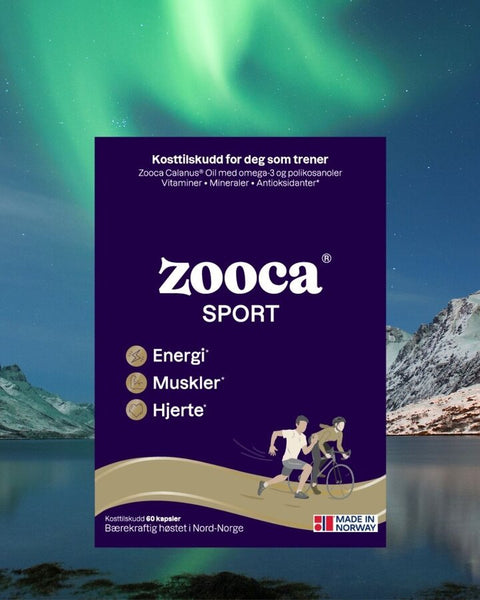 Zooca Sport 60 Kapsler - Kinsarvik NaturkostOmega 3 & fettsyrerZooca7073232000066helsekost