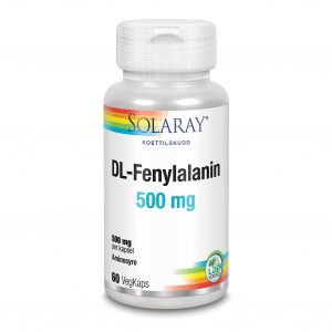 Solaray dl-fenylalanin 500 mg 60 kapsler