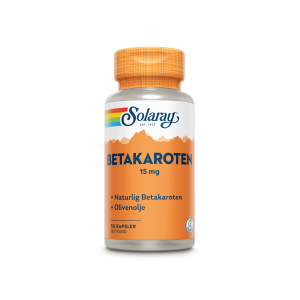 Betakaroten 15 mg, 50 kpsl