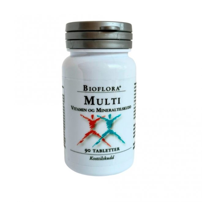 Bioflora multivitamin 90 tabletter