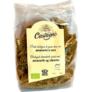 Castagno durumhvete-pasta med amaranth & kikerter 250 g