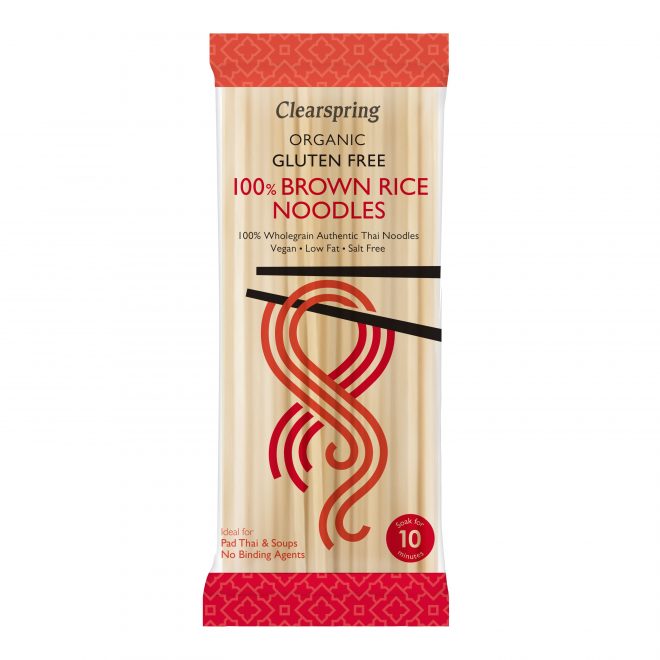 Clearspring brown rice noodles 200 g